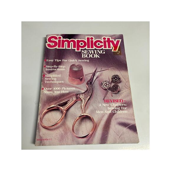 Lot of 2 Vintage Simplicity Sewing Books – Step-by-Step Guides, Revised Editions - Picture 2 of 10
